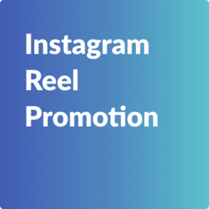 Promote your service with an Instagram reel